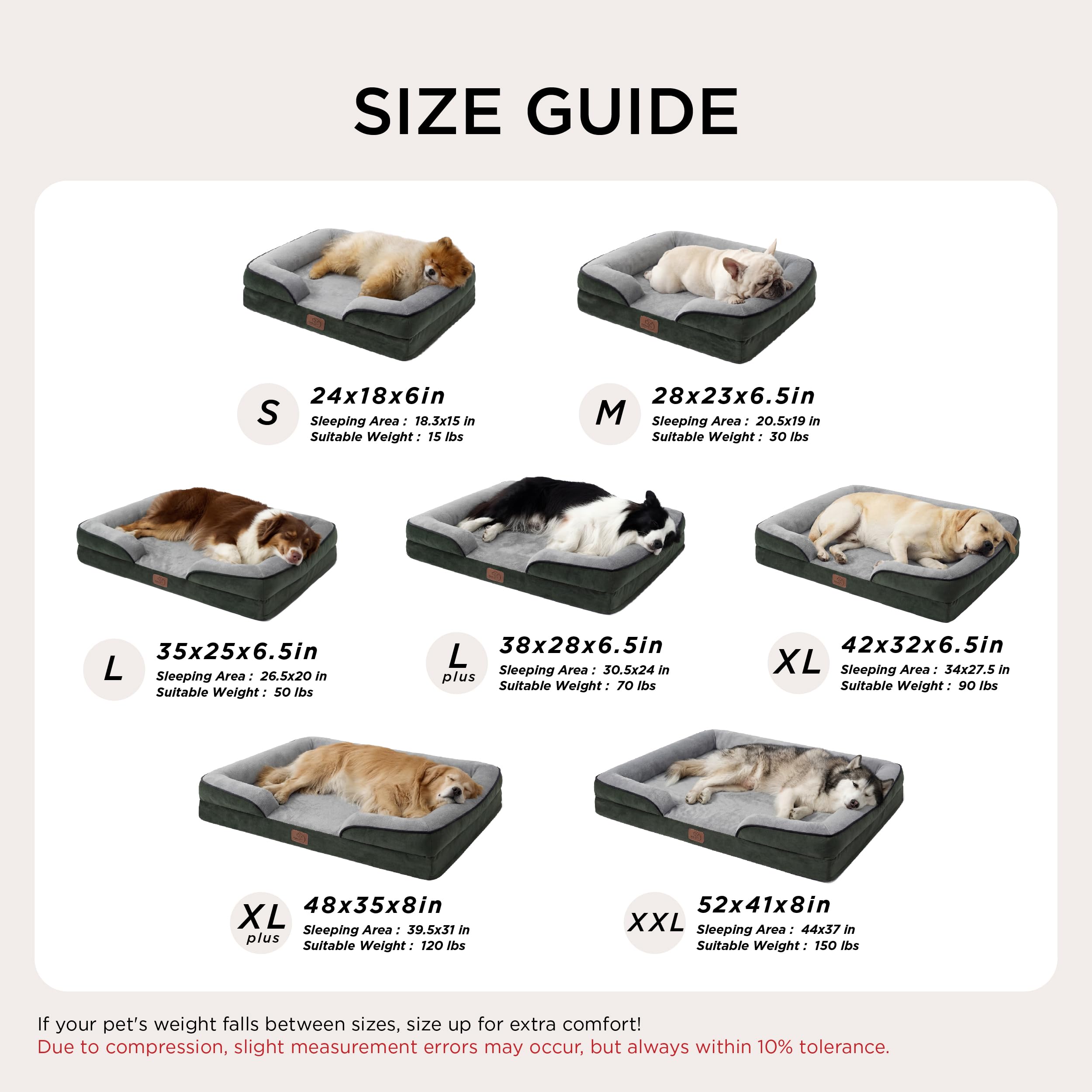Bedsure L Plus non-skid bottom helps prevent slips on slick floors.