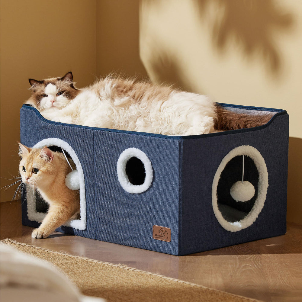 Bedsure lambswool fabric exterior adds a cozy, pet-friendly touch