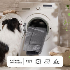 Bedsure lightweight pet mat in a car for easy travel