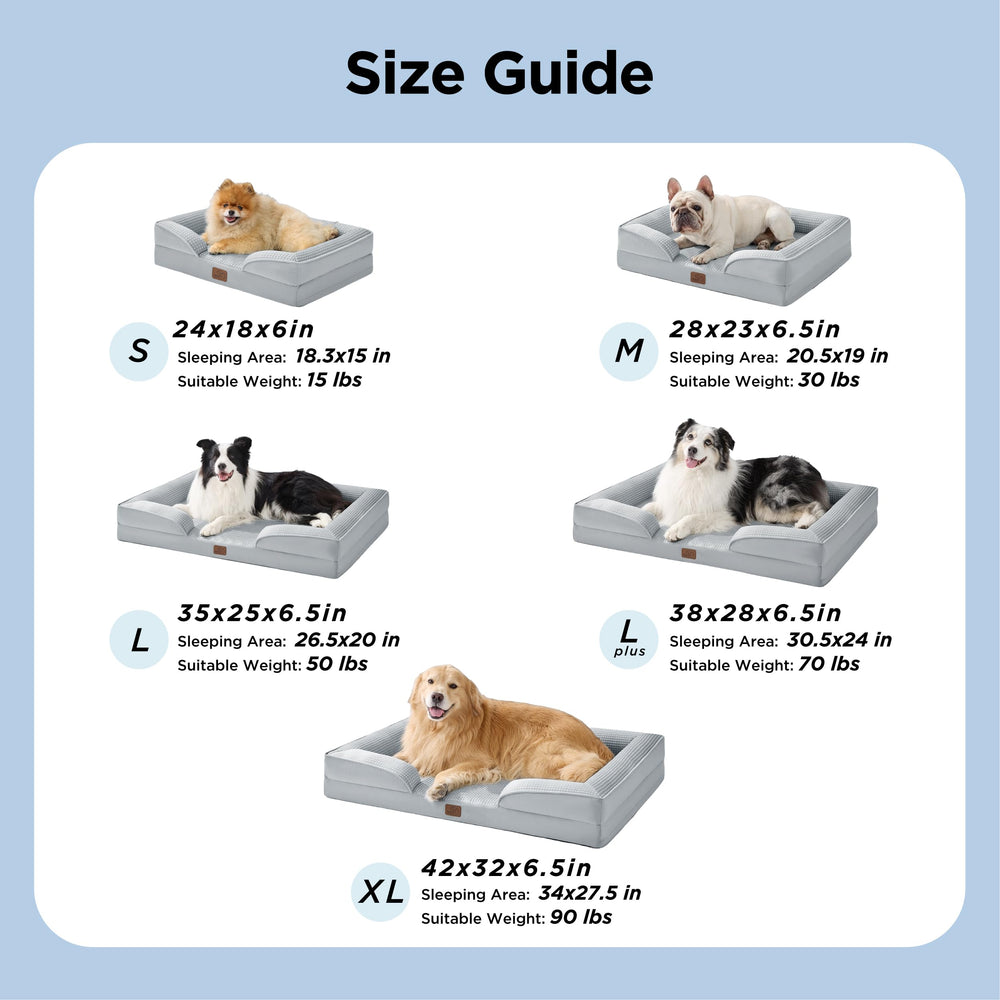 Bedsure 38-inch size suits large dogs or extra-large cats.