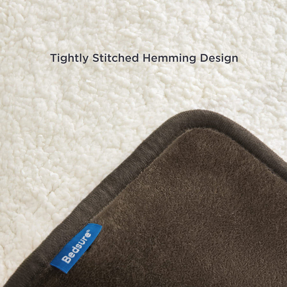 Bedsure machine washable dog blanket with easy care instructions