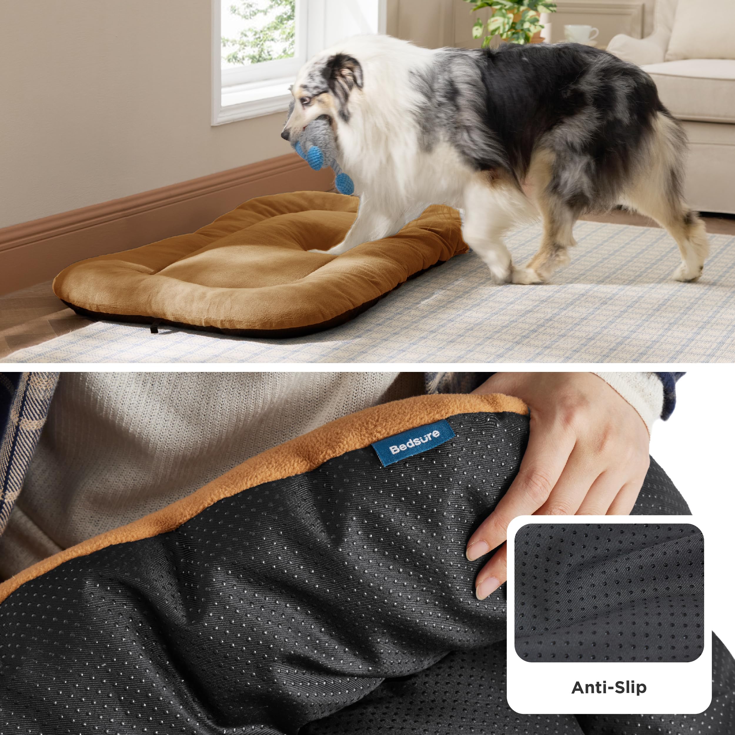 Bedsure machine-washable dog pad for quick freshening