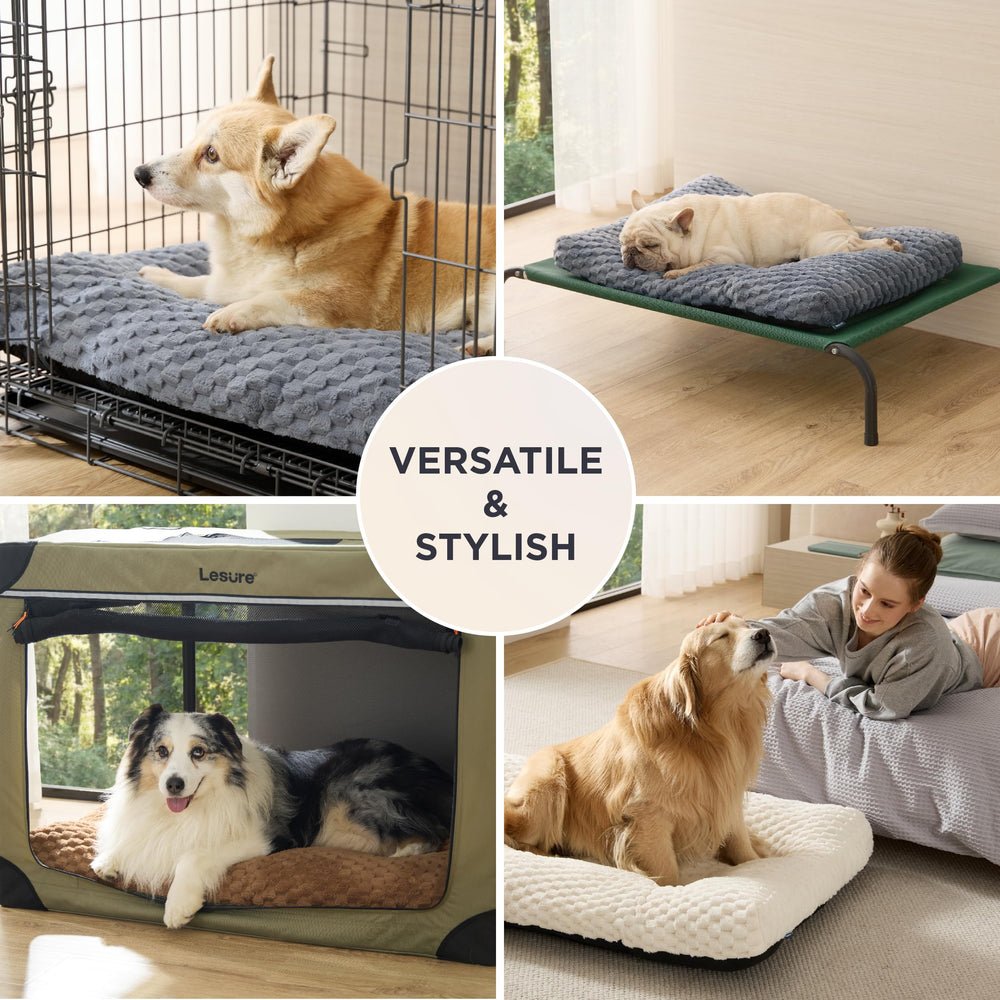 Bedsure non-slip base keeps bed stable on wood or tile floors