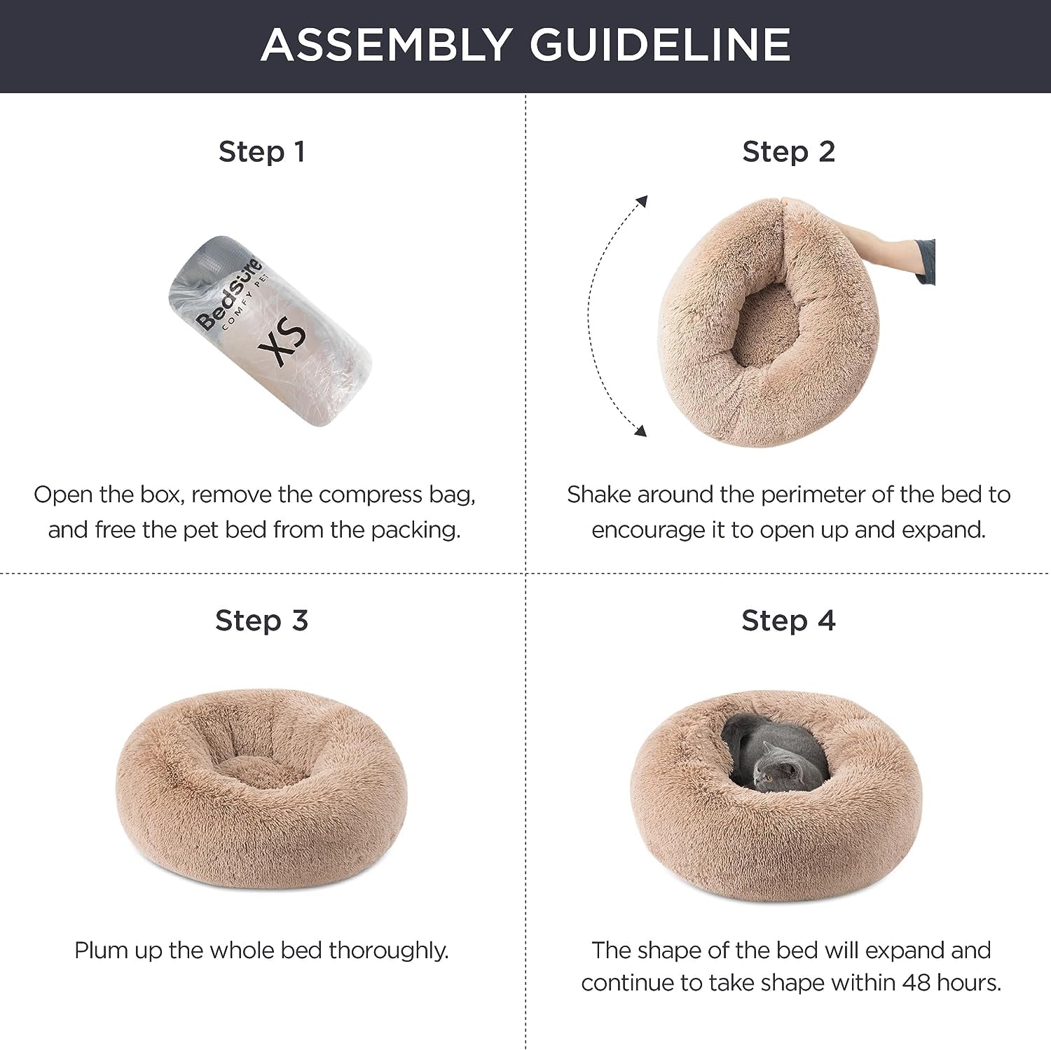 Bedsure OEKO-TEX certified fabric ensures pet-safe durability