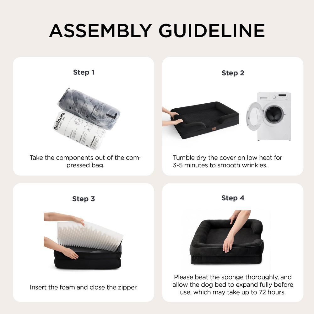 Bedsure CertiPUR-US foam and OEKO-TEX certified fabrics ensure safe, comfortable rest.