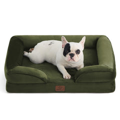 Bedsure orthopedic dog bed with egg-crate foam providing joint support for restful sleep.