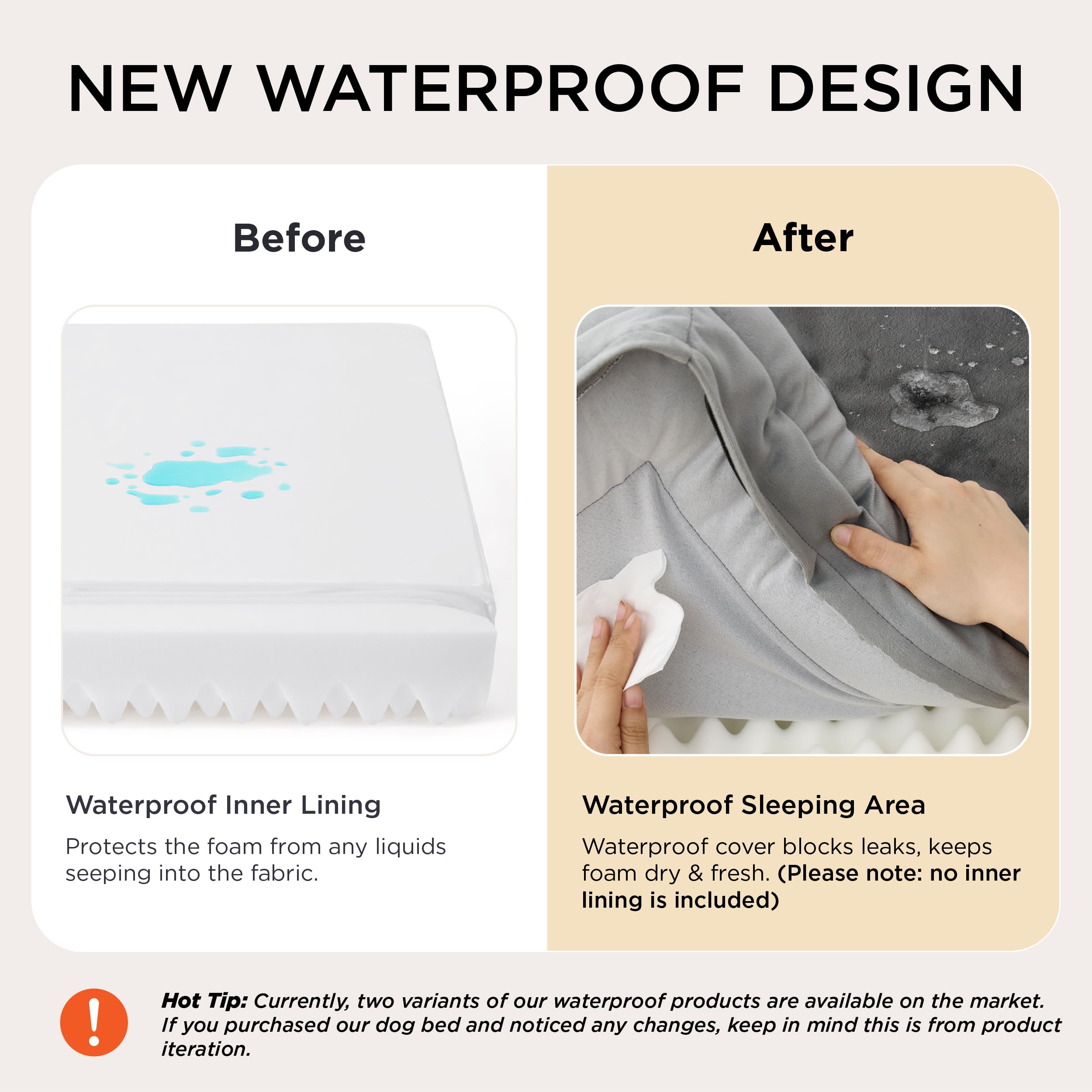 Bedsure removable cover demonstrated for quick machine washing.