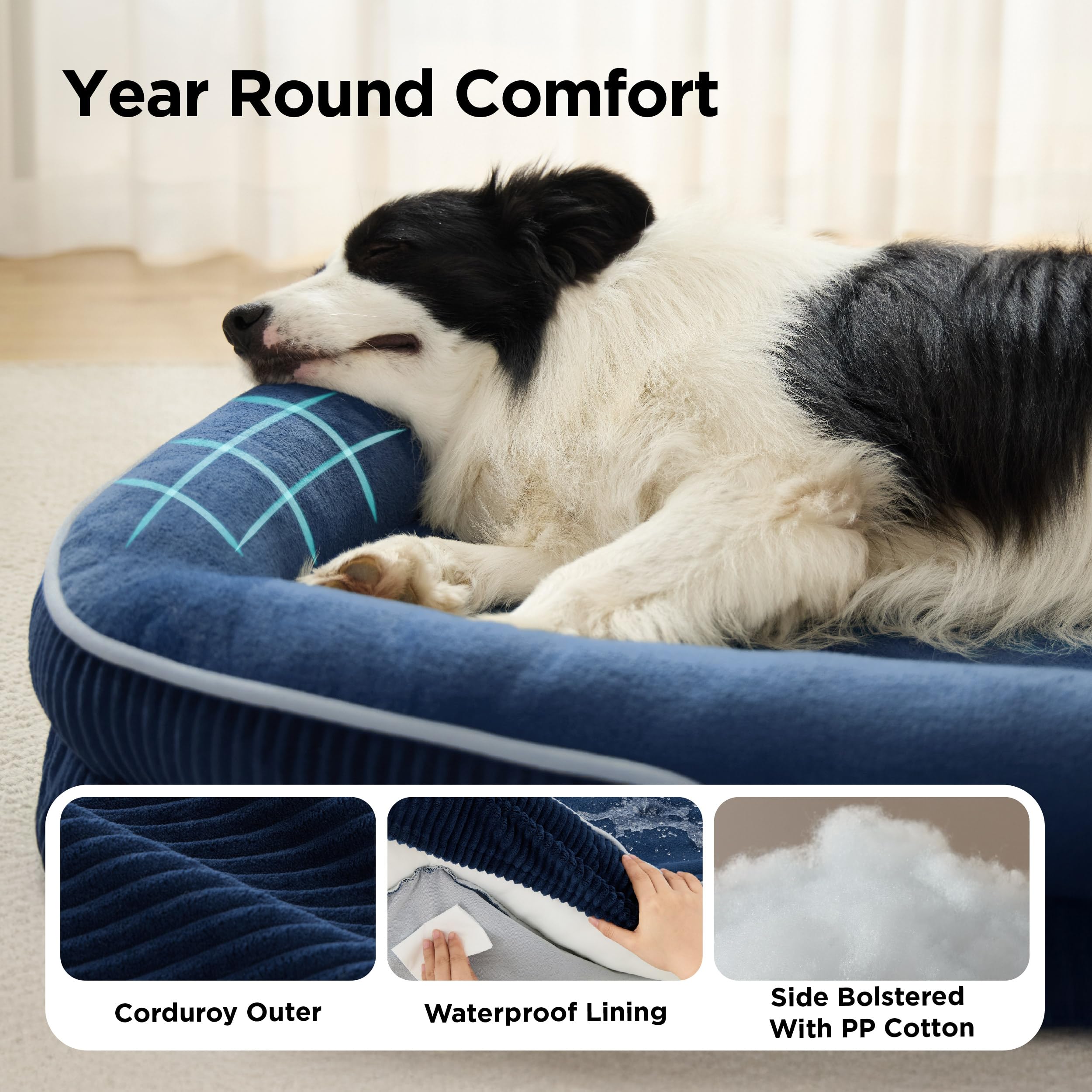 Bedsure bed designed for low-temp washing and drying