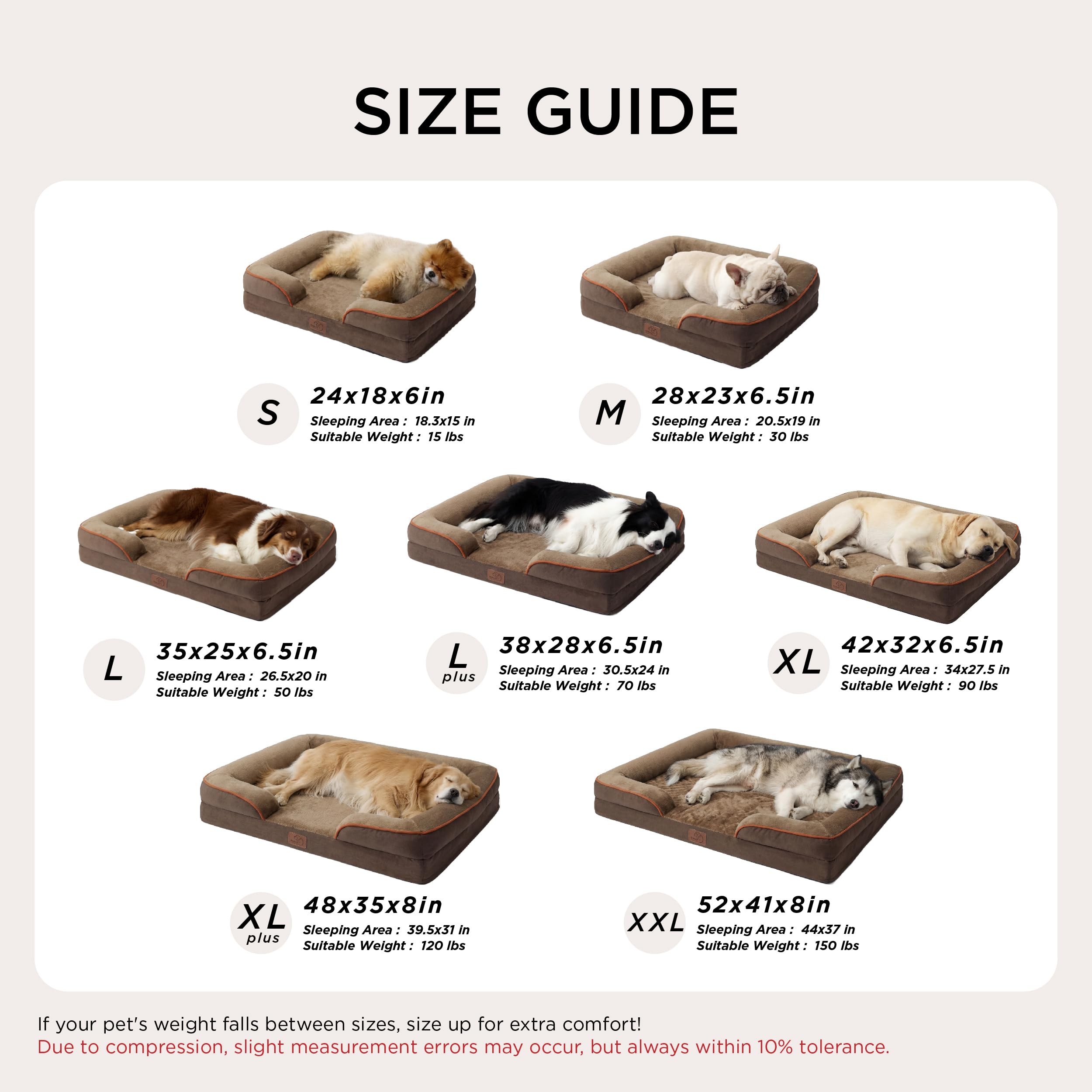 Bedsure orthopedic dog bed flannel fabric closeup for soft feel
