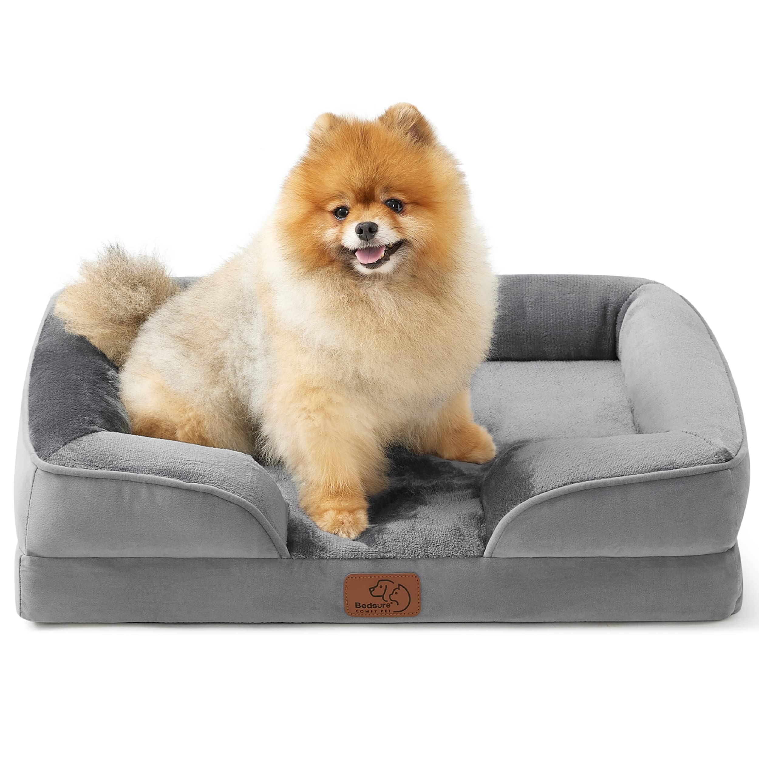 Bedsure orthopedic dog bed small 24in with supportive foam for joints