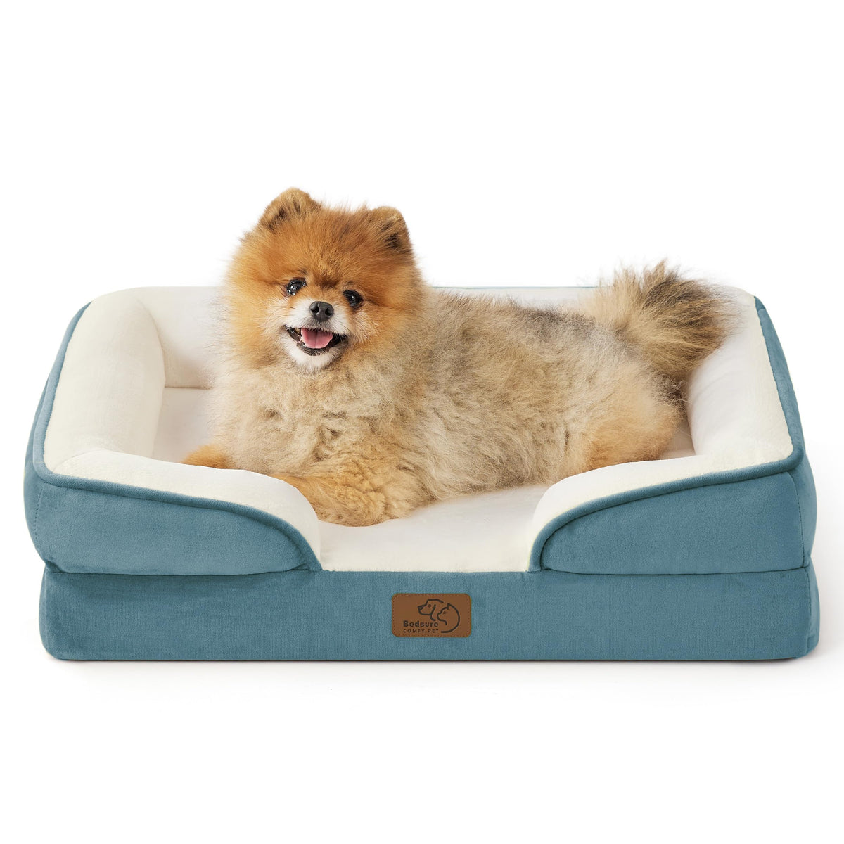 Bedsure orthopedic dog bed with waterproof cover provides supportive rest for small dogs