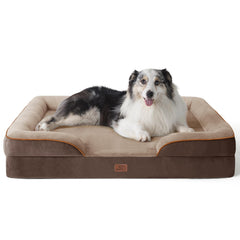 Bedsure orthopedic bed XL foam close-up highlighting joint-supportive design