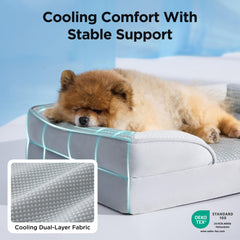 Bedsure waterproof removable cover 24in close-up protects against spills and messes.