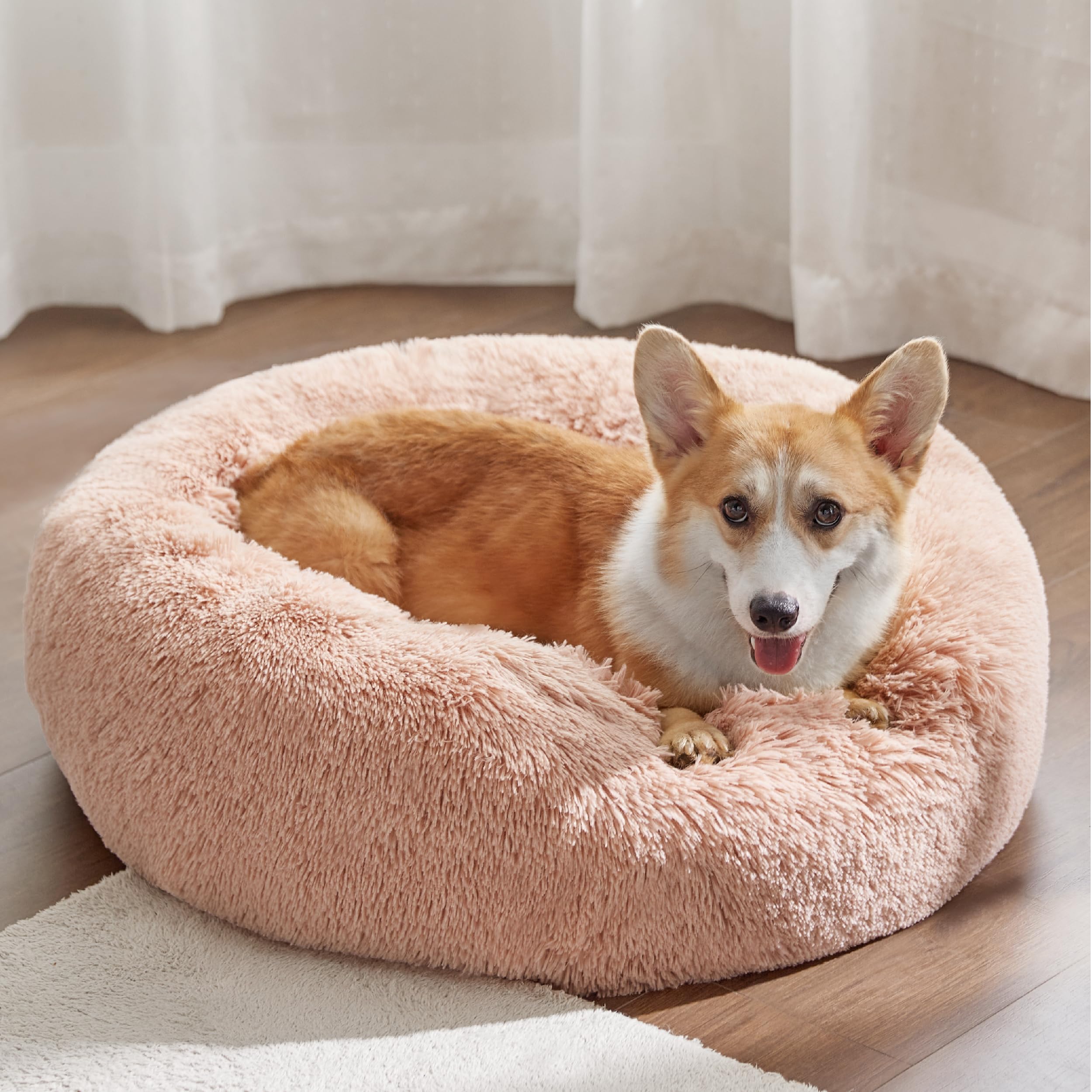 Bedsure raised edge supporting head and neck during rest