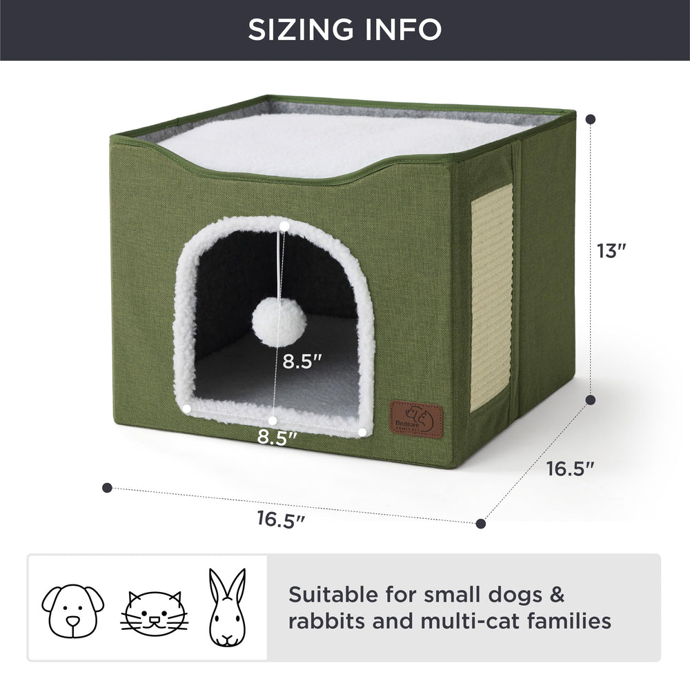 Bedsure removable cushion covers simplify cleaning and year-round comfort.
