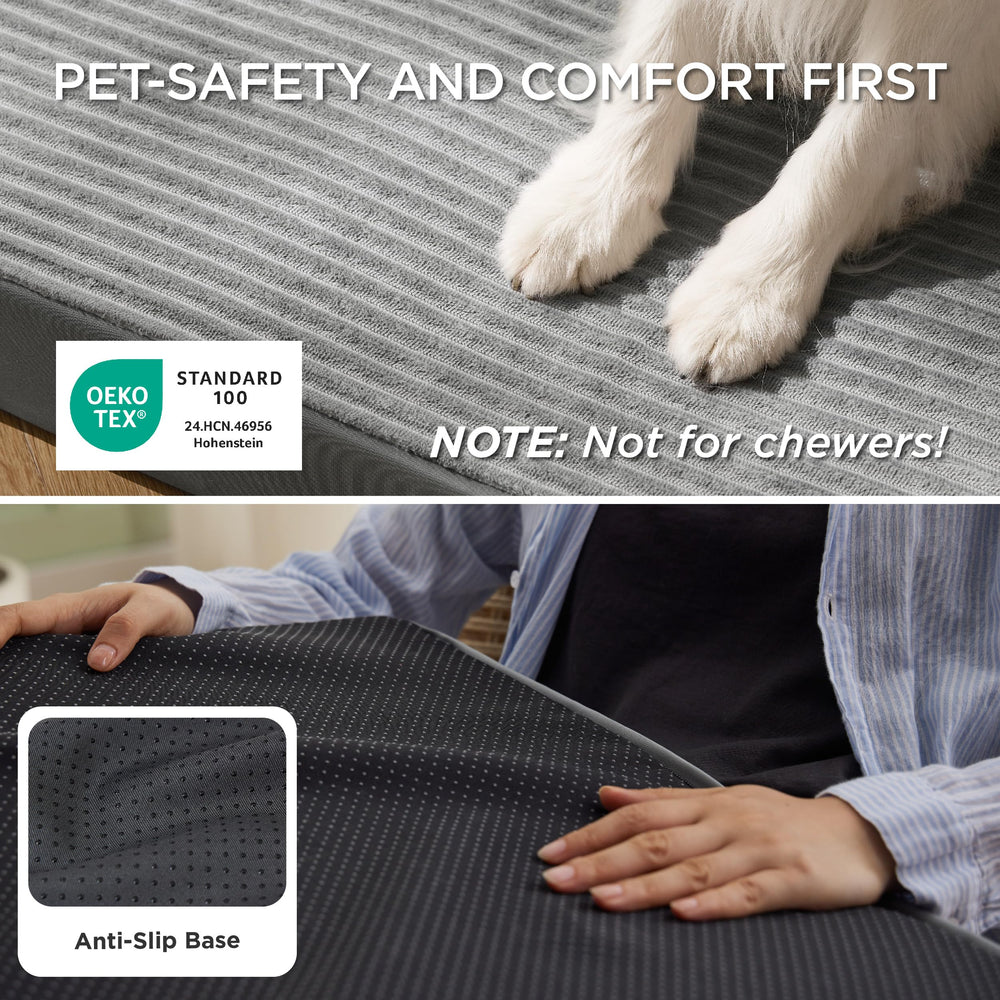 Bedsure removable machine-washable cover makes cleanup quick