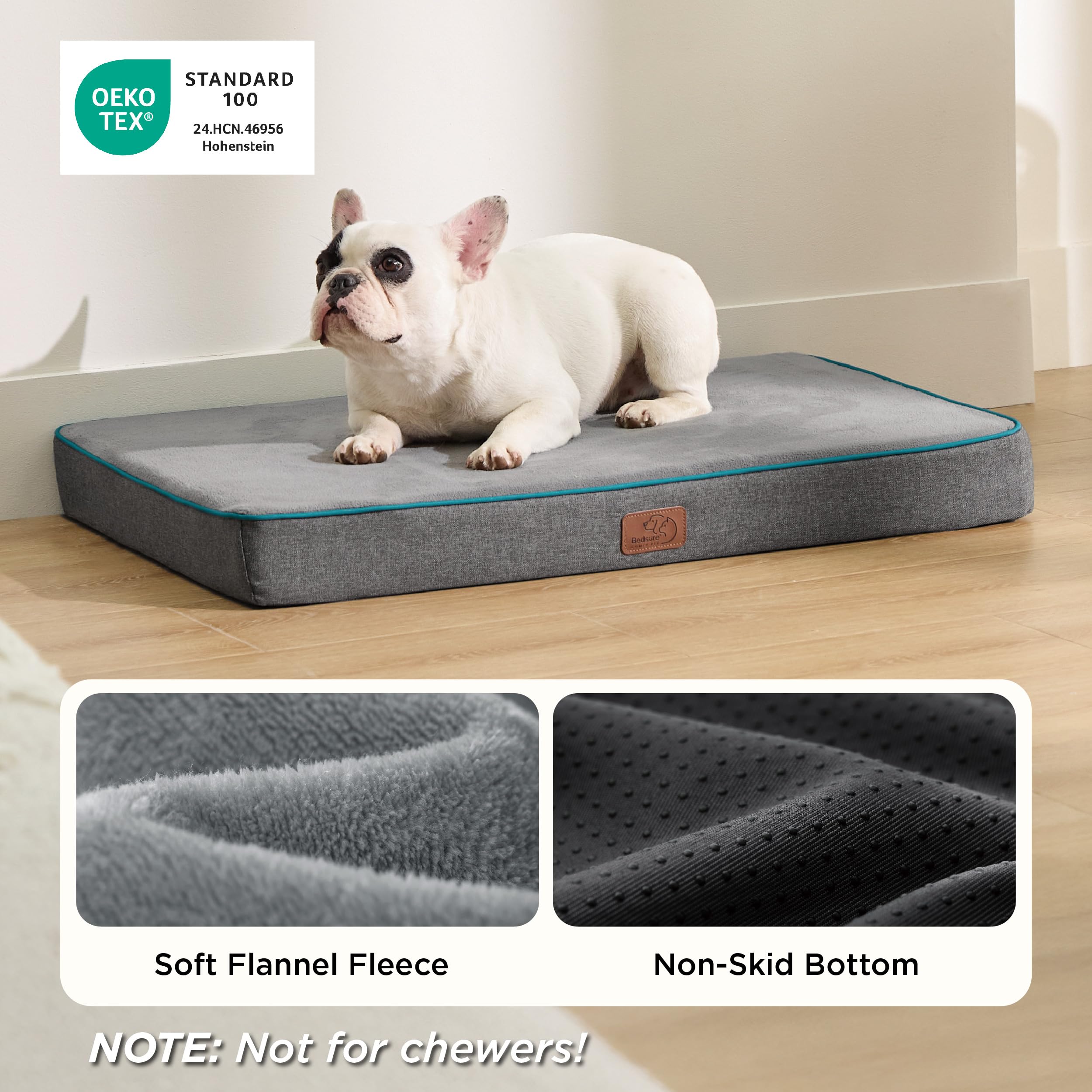 Bedsure removable washable cover close up for easy cleaning
