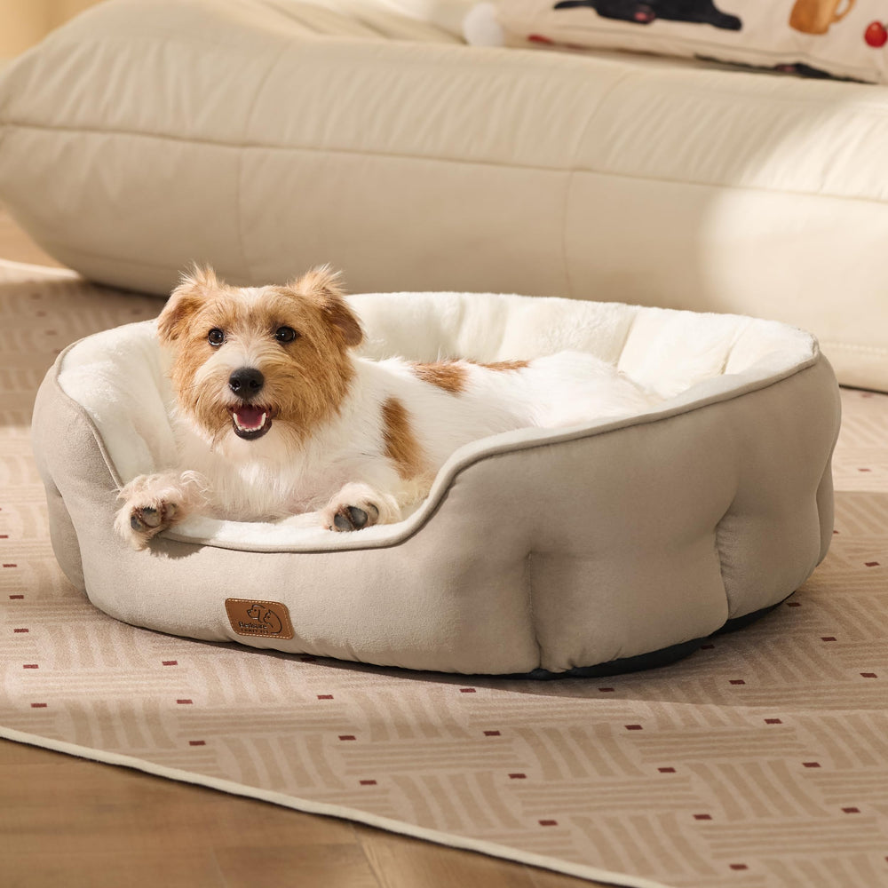 Bedsure sherpa surface bed invites snuggling and warm comfort for pets