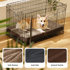 Bedsure soft sherpa fabric adds luxurious comfort for daily naps.