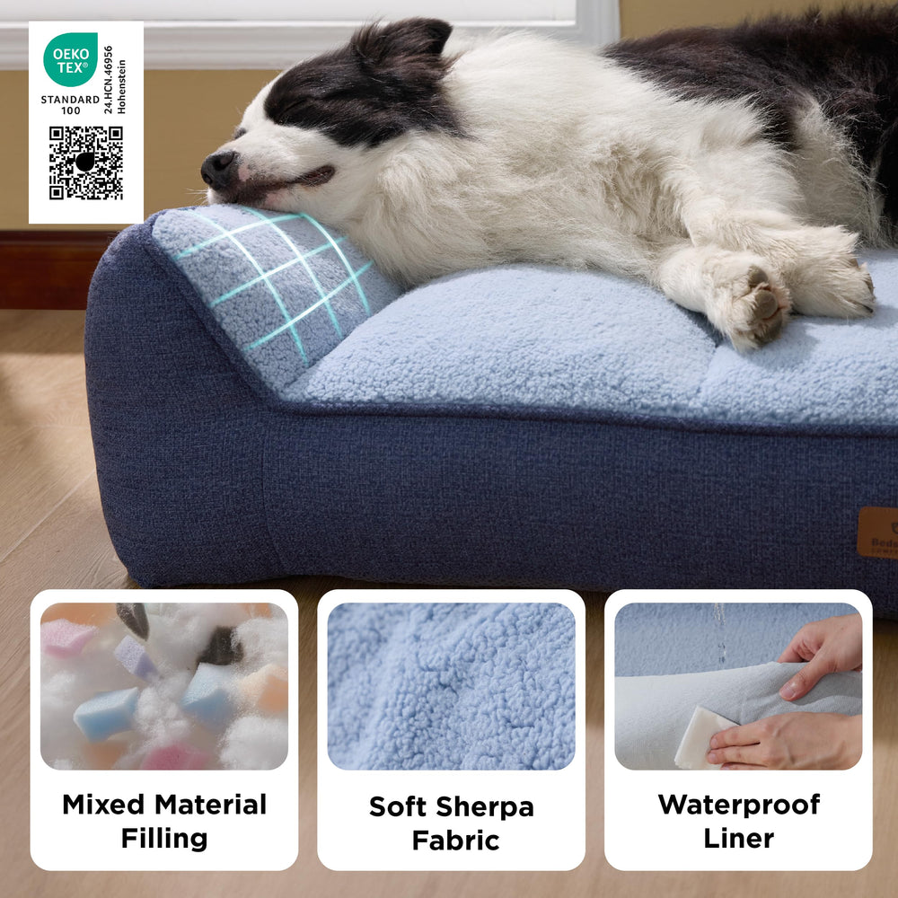 Bedsure SupportMax XL waterproof cover protecting foam from spills