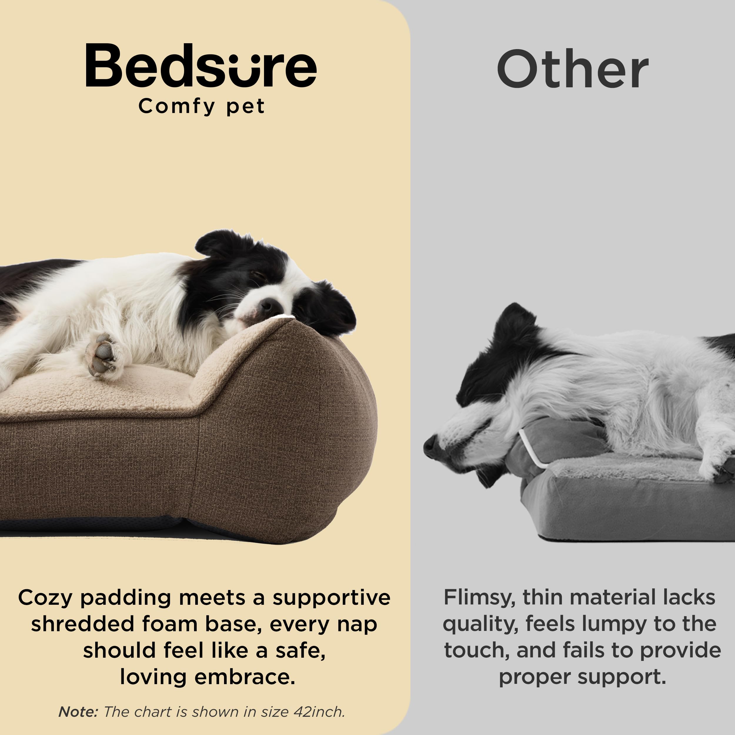 Bedsure plush sherpa top adds warm, cozy comfort for naps