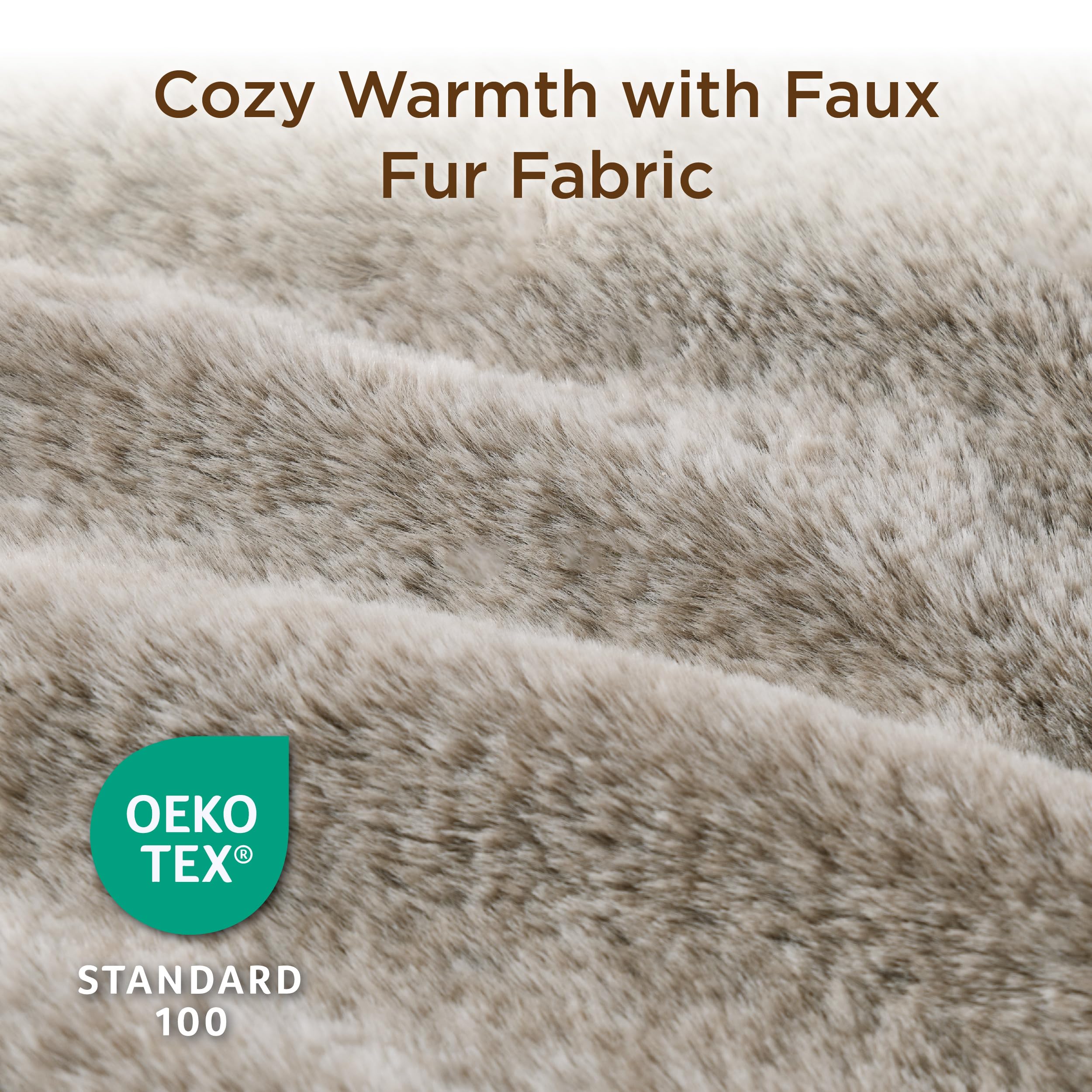 Bedsure two-size warm pad fits cats and small dogs