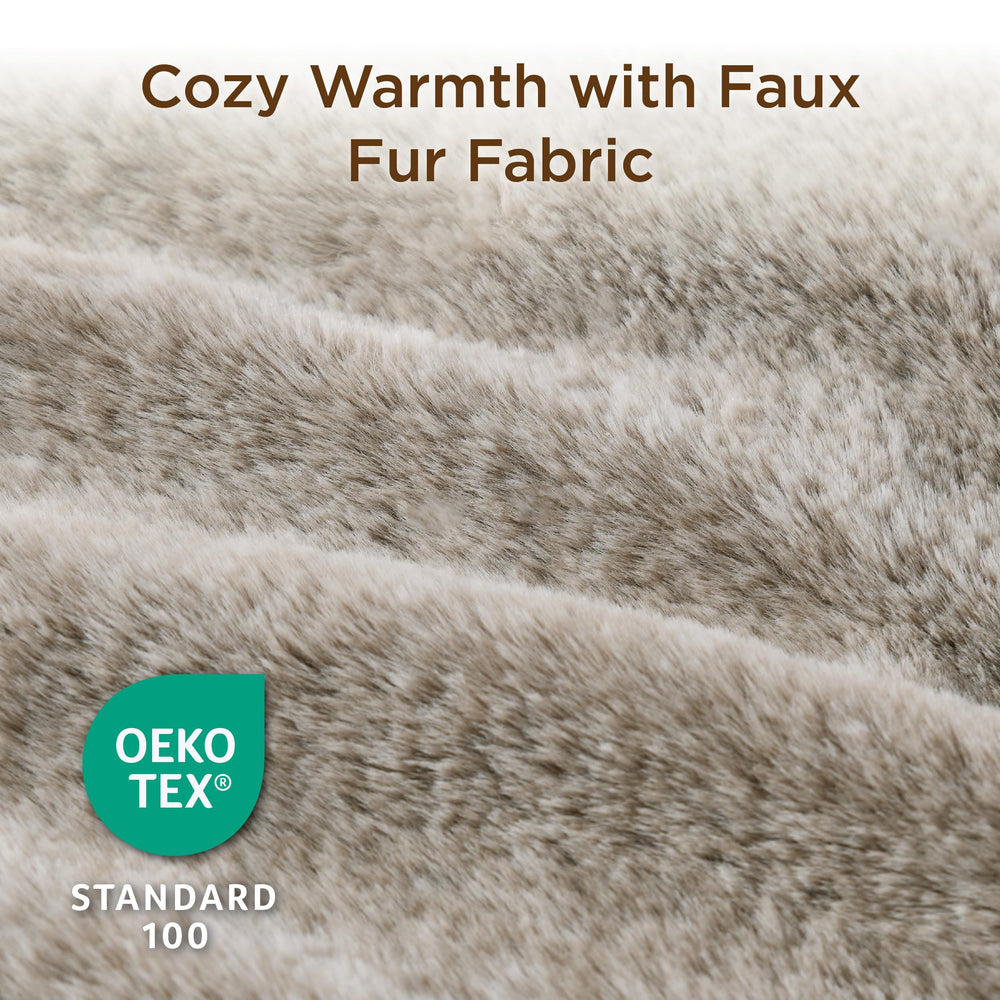 Bedsure two-size warm pad fits cats and small dogs