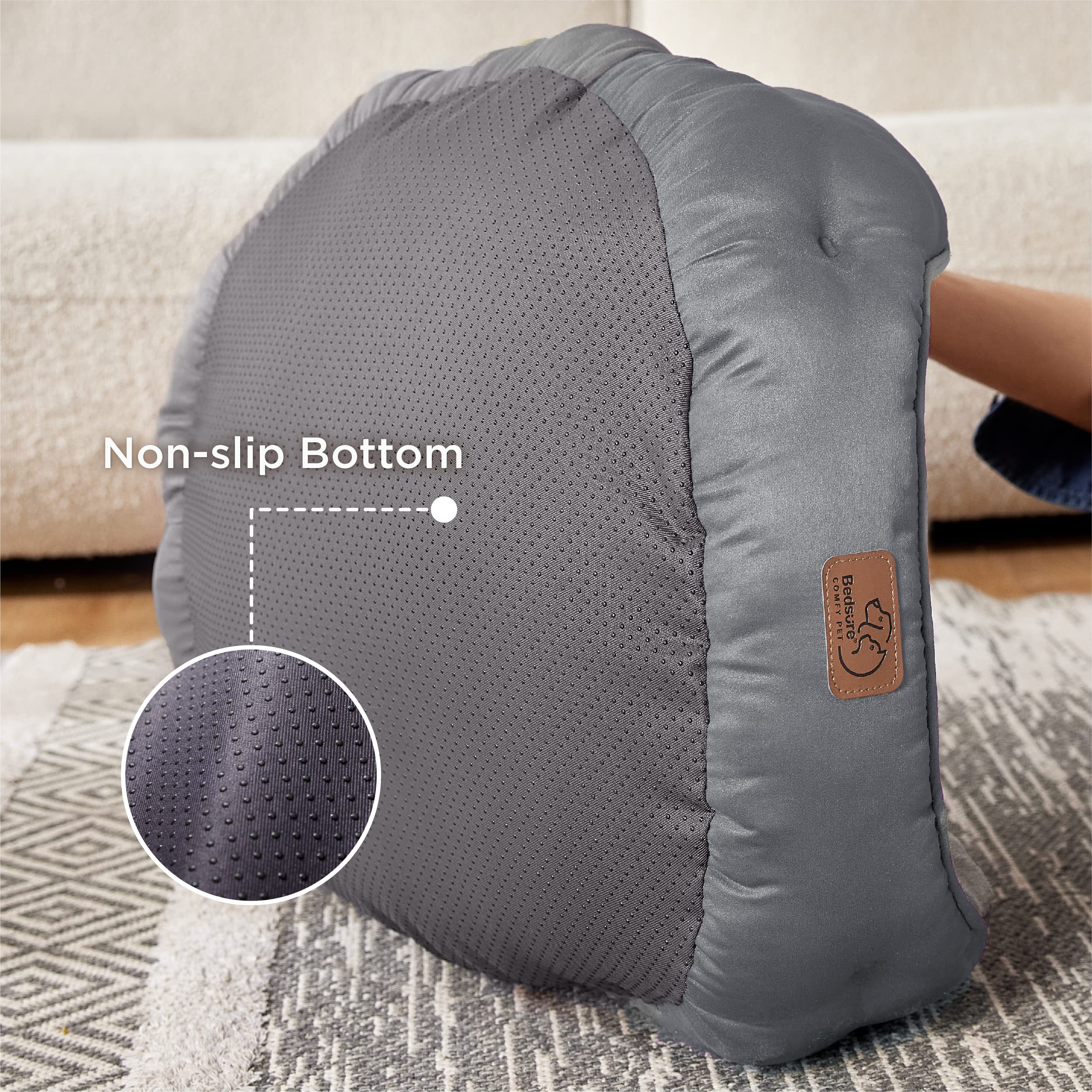 Bedsure ultra-soft polyester filling cushions joints and maintains loft.