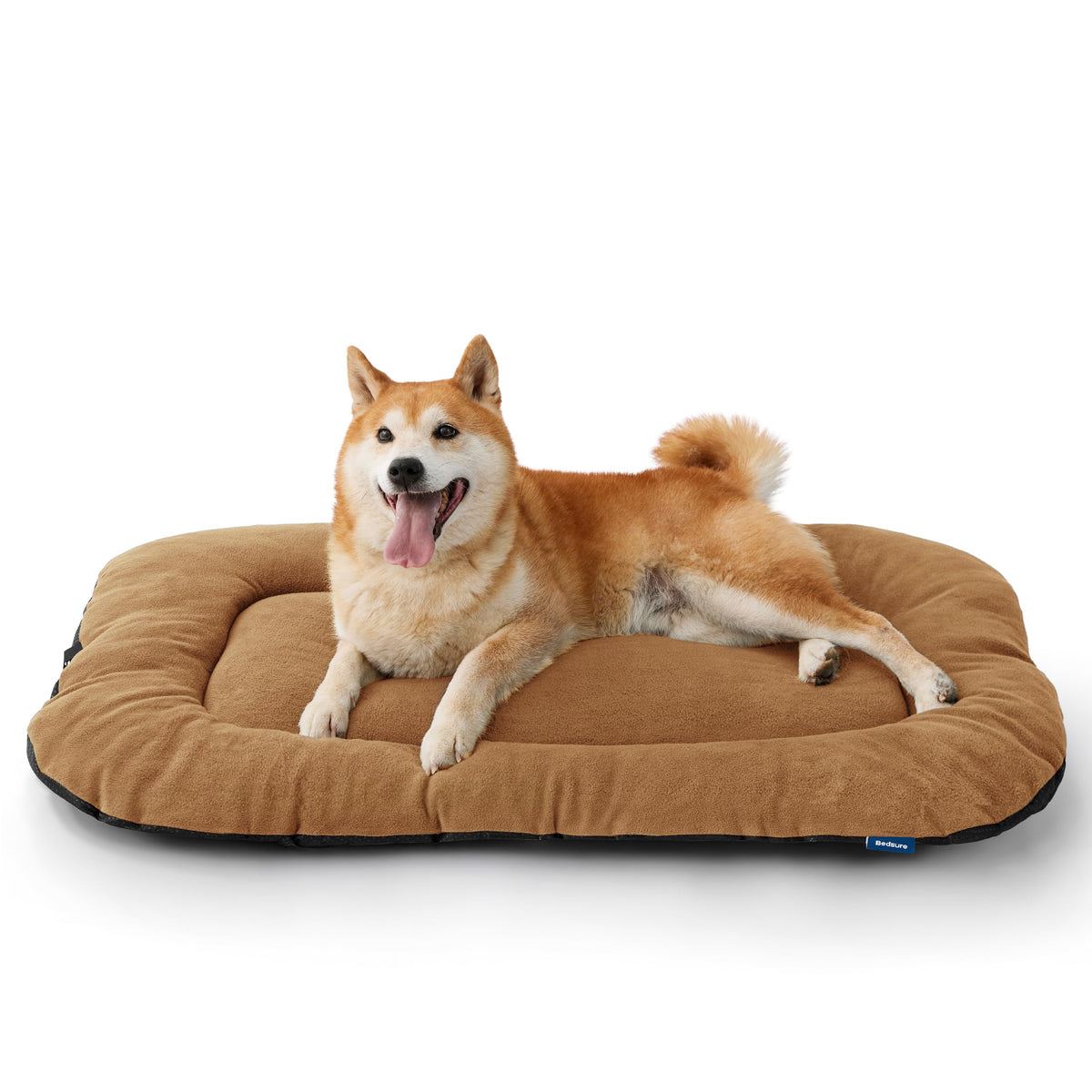 Bedsure washable dog crate pad large size offers cozy crate naps