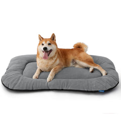Bedsure washable dog crate pad with ultra-soft fleece for comfy crate naps