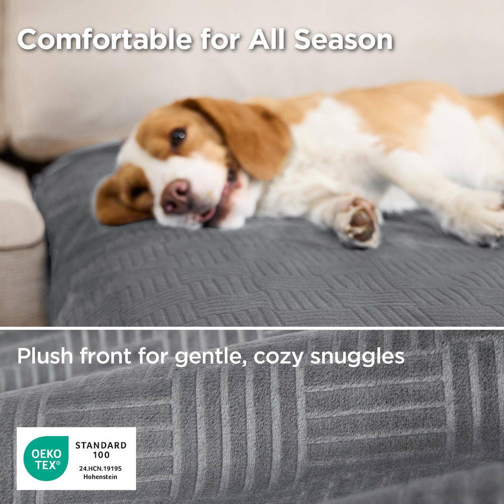 Bedsure waterproof bed cover with quick-dry fabric keeps surfaces dry.