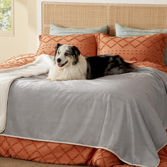 Bedsure waterproof blanket ideal for dog bed use to protect furniture.