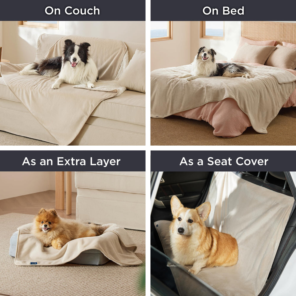 Bedsure blanket with durable edge stitching for longevity.