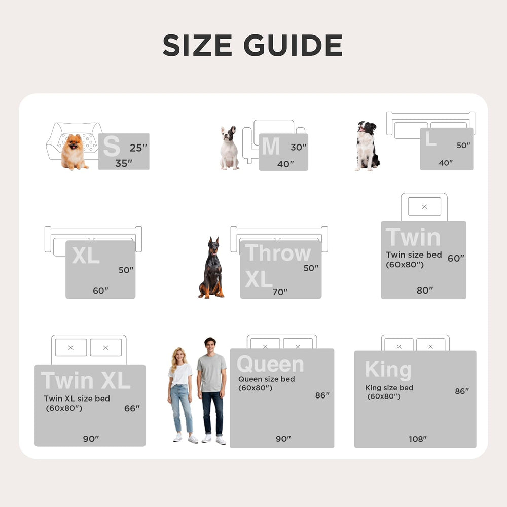 Bedsure blanket labeled machine washable for easy care
