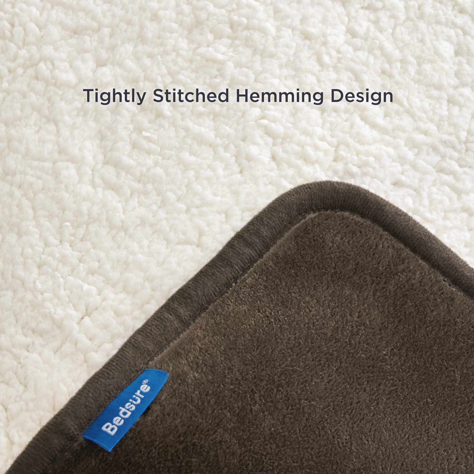 Bedsure portable blanket ideal for car trips, hotels, and outings