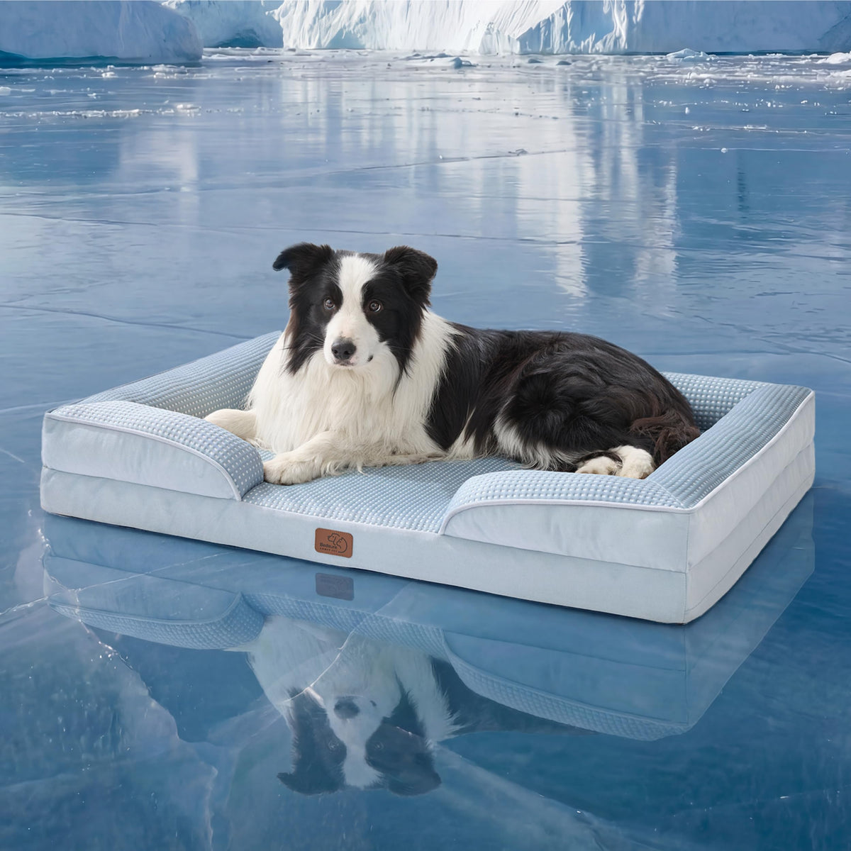 Bedsure XL dog bed with cooling fabric for hot days