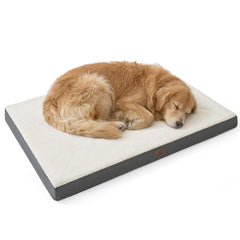 Bedsure XL dog bed foam mat offers orthopedic support for joints and restful sleep