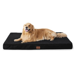 Bedsure XL dog bed top view showing spacious area for large breeds and cozy comfort