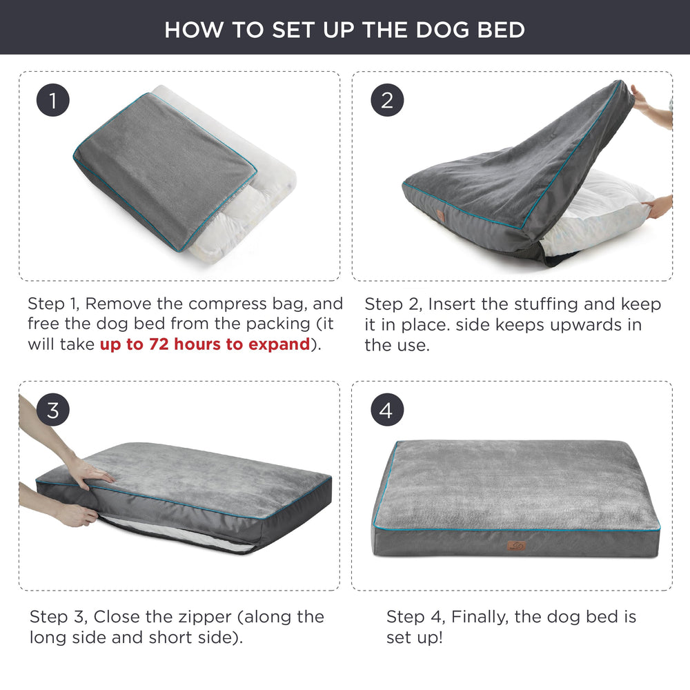 Bedsure XL Indoor Outdoor Use suitable for home, crates, or travel.