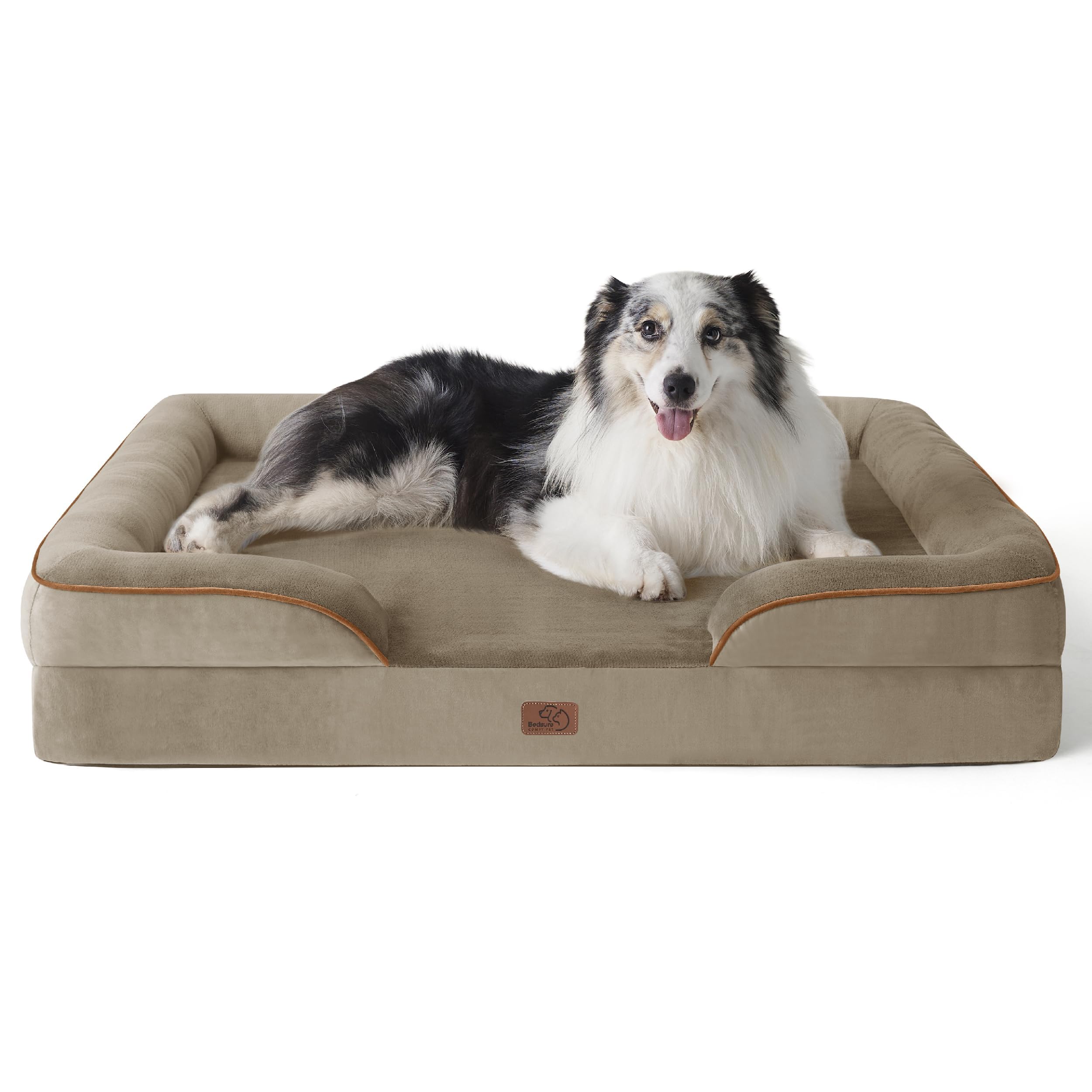 Bedsure XL orthopedic dog bed with removable cover for easy cleaning.