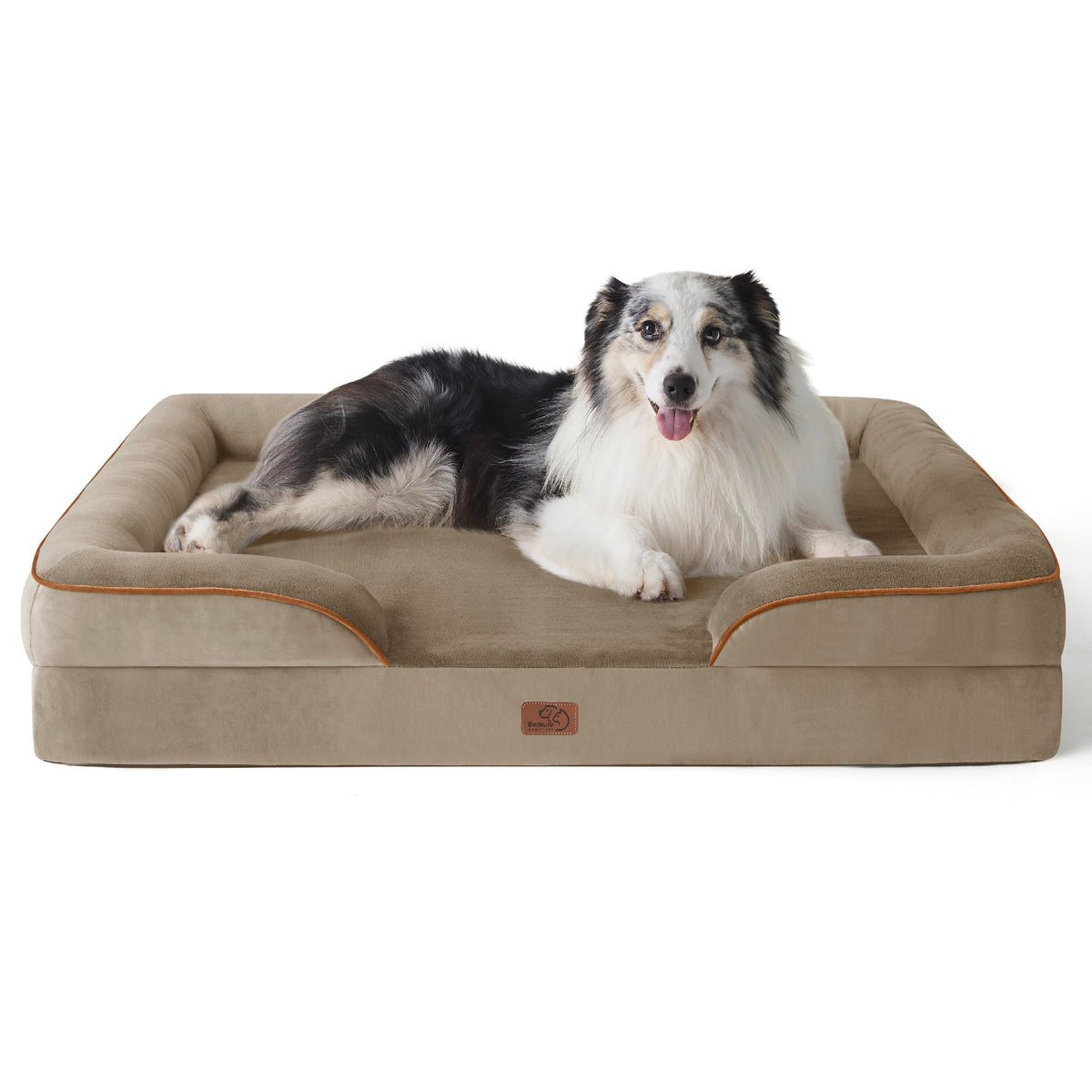 Bedsure XL orthopedic dog bed with removable cover for easy cleaning.