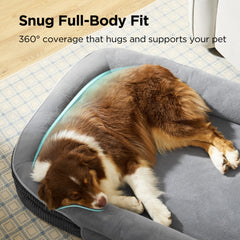 Bedsure ultra-soft fleece surface keeps dogs warm and cozy year-round