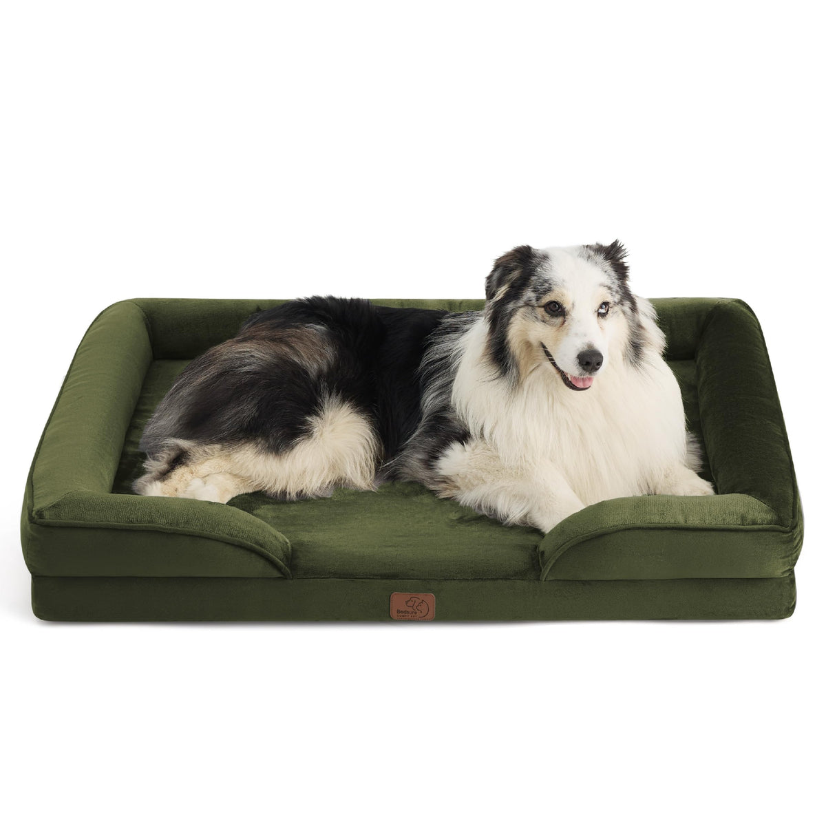 Bedsure XL orthopedic dog bed with waterproof cover for easy cleanup