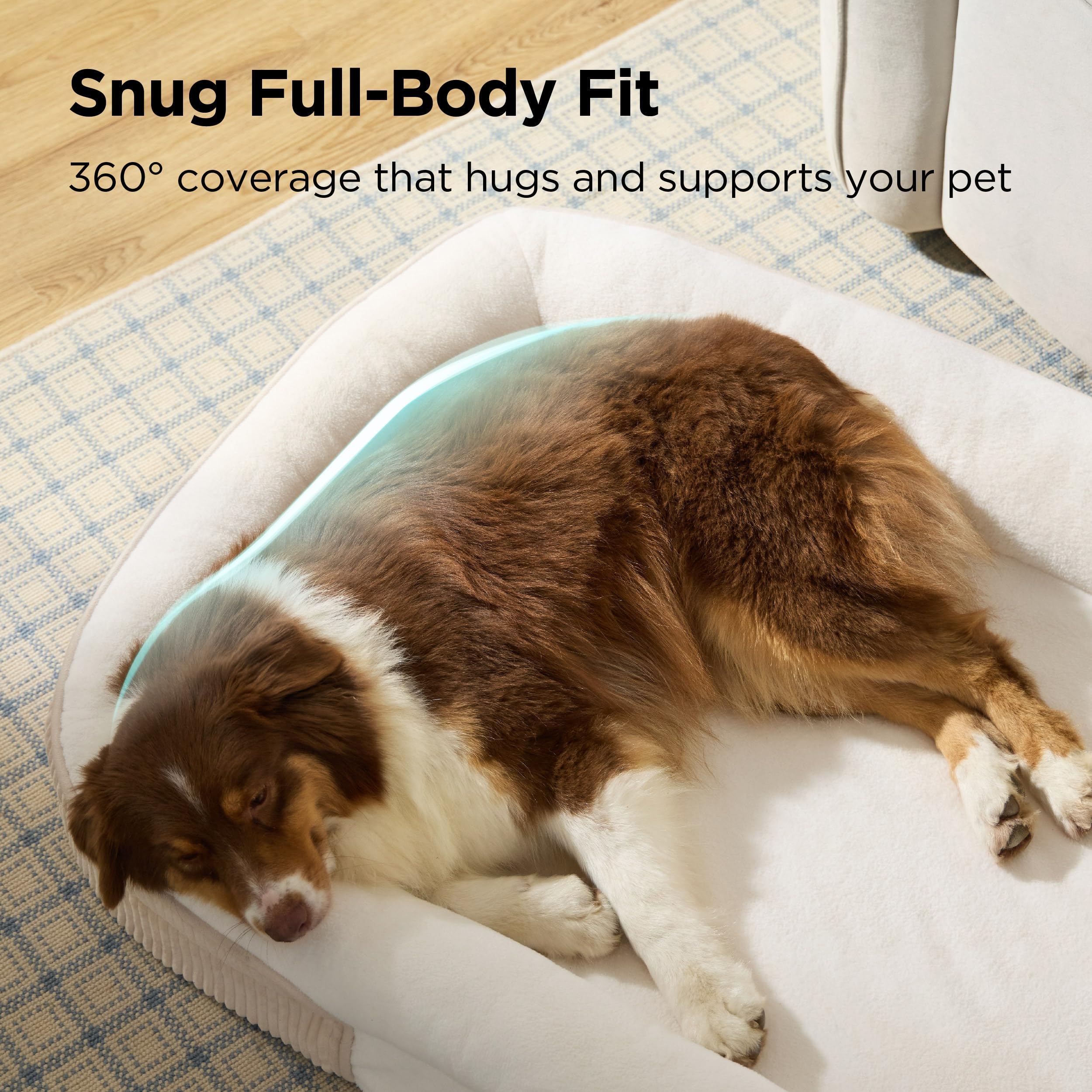 Bedsure waterproof cover protects foam from accidents and messes
