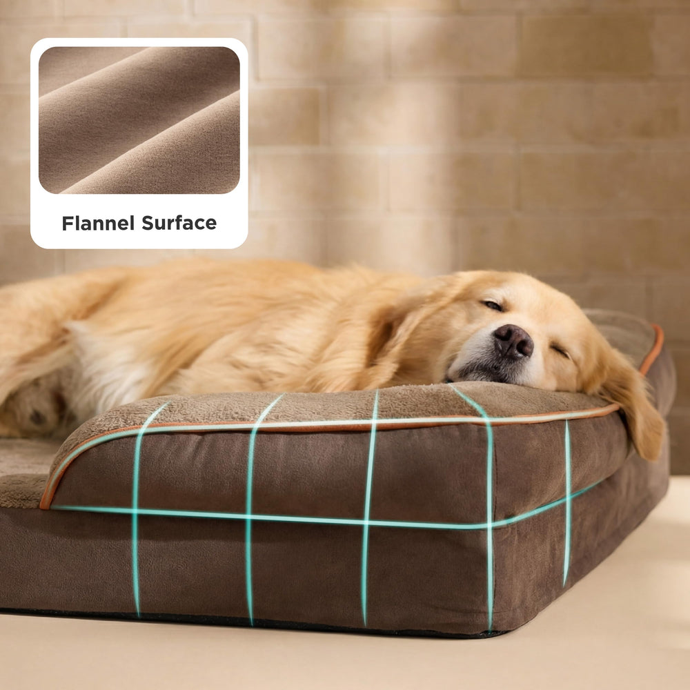Bedsure XL Plus four-sided bolsters provide head and neck support.