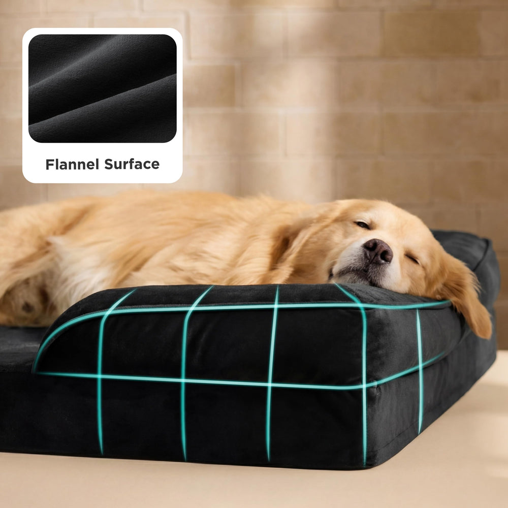 Bedsure flannel fabric offers velvety softness your pet will love