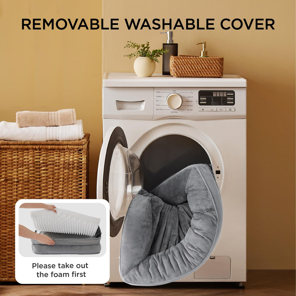 Bedsure waterproof cover protecting against spills for easy cleaning