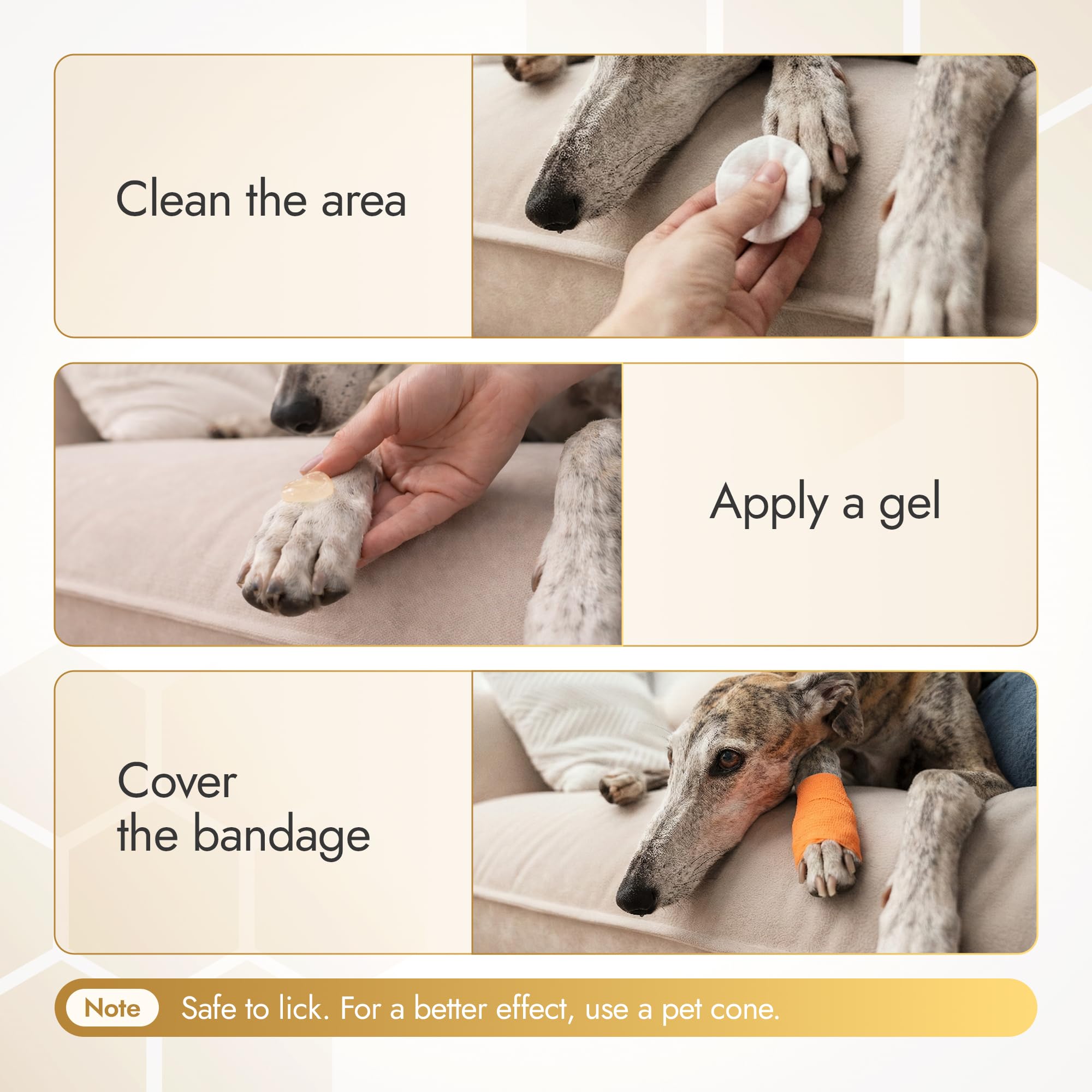 BeeCare+ Colloidal silver and honey action for cleansing and hydration in pets