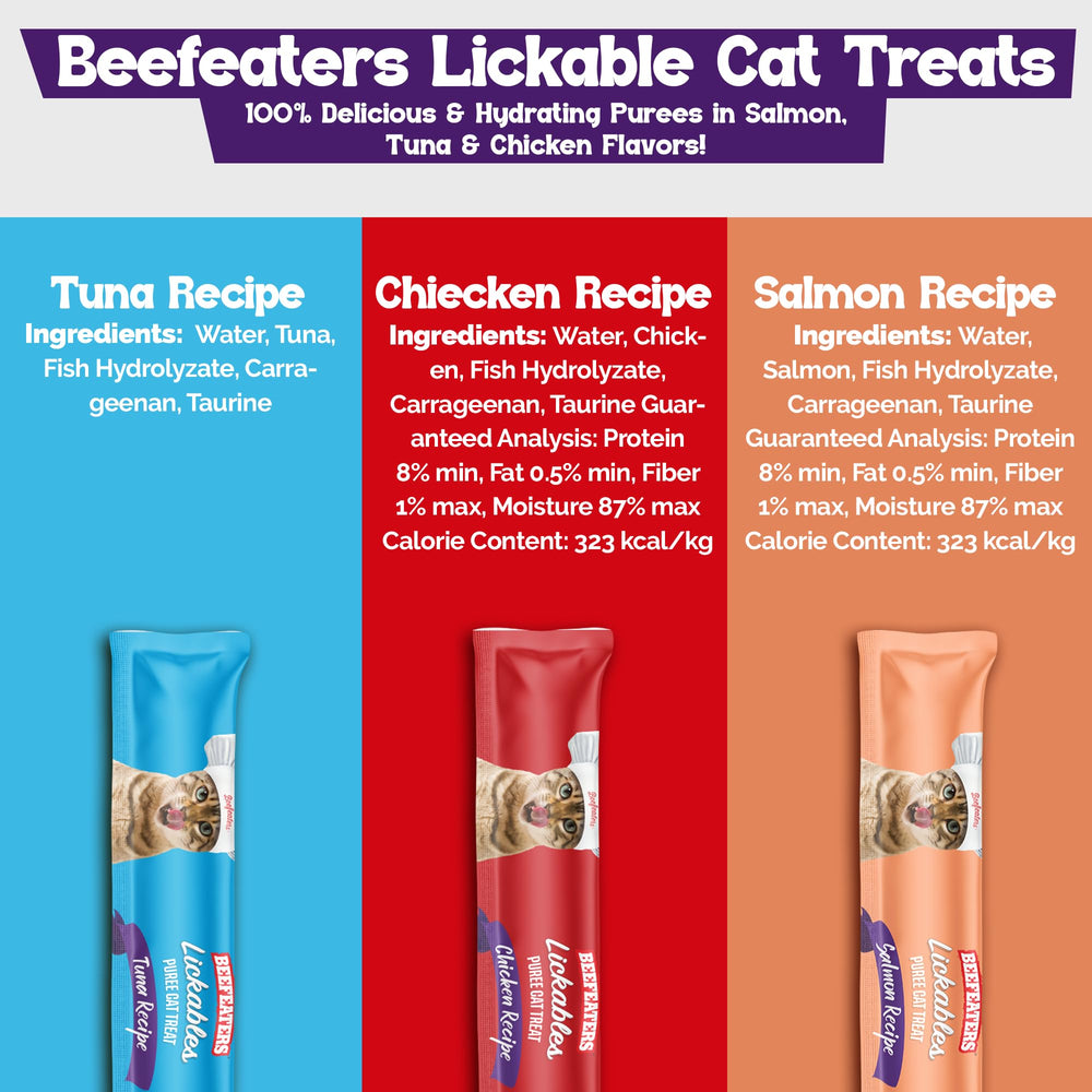 Beefeaters tuna puree tube delivering smooth texture and flavor variety