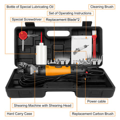 BEETRO 500W sheep shear blades close-up show sharp durability